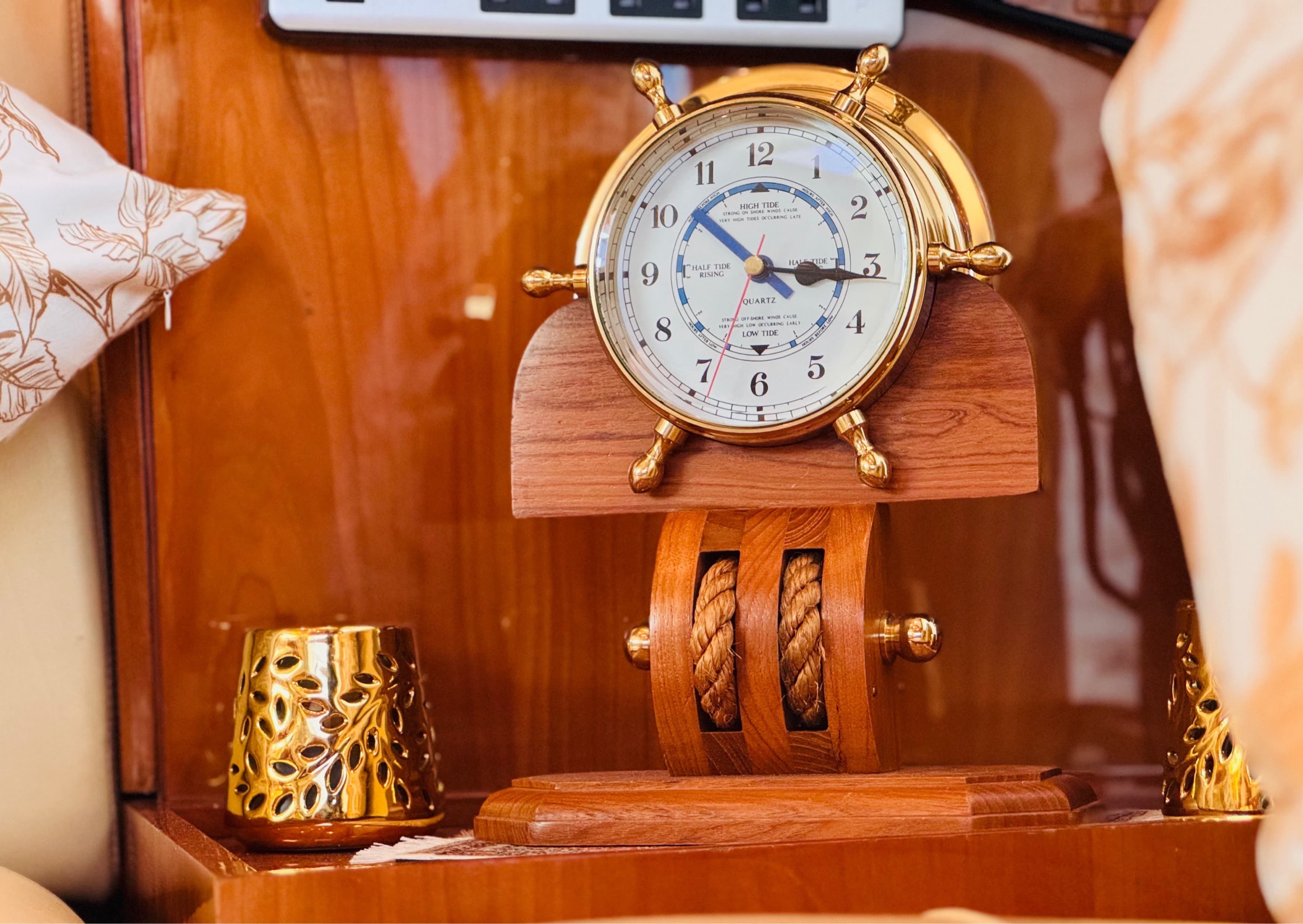 Helm Wheel Clock