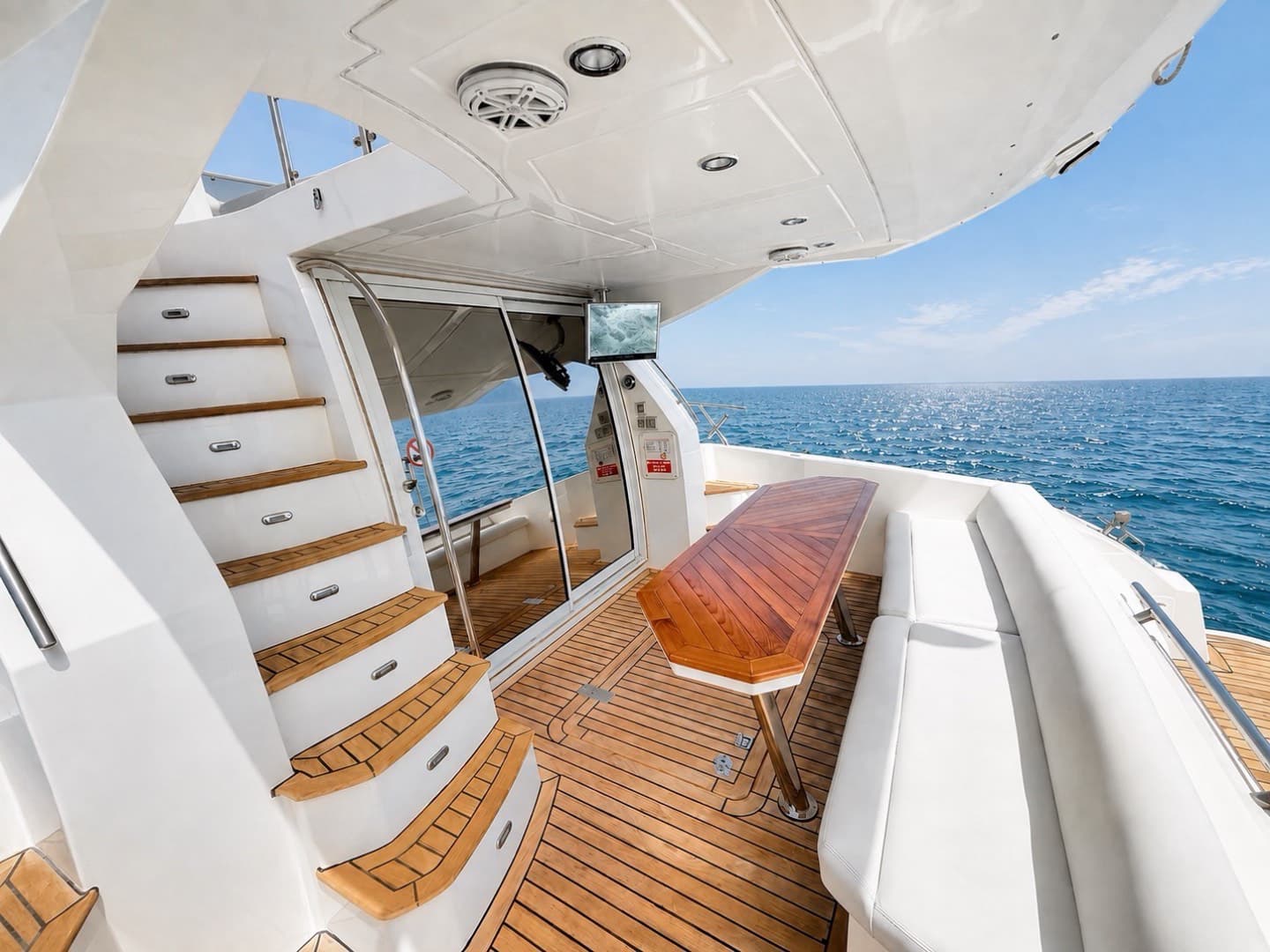 Teak Aft Cockpit
