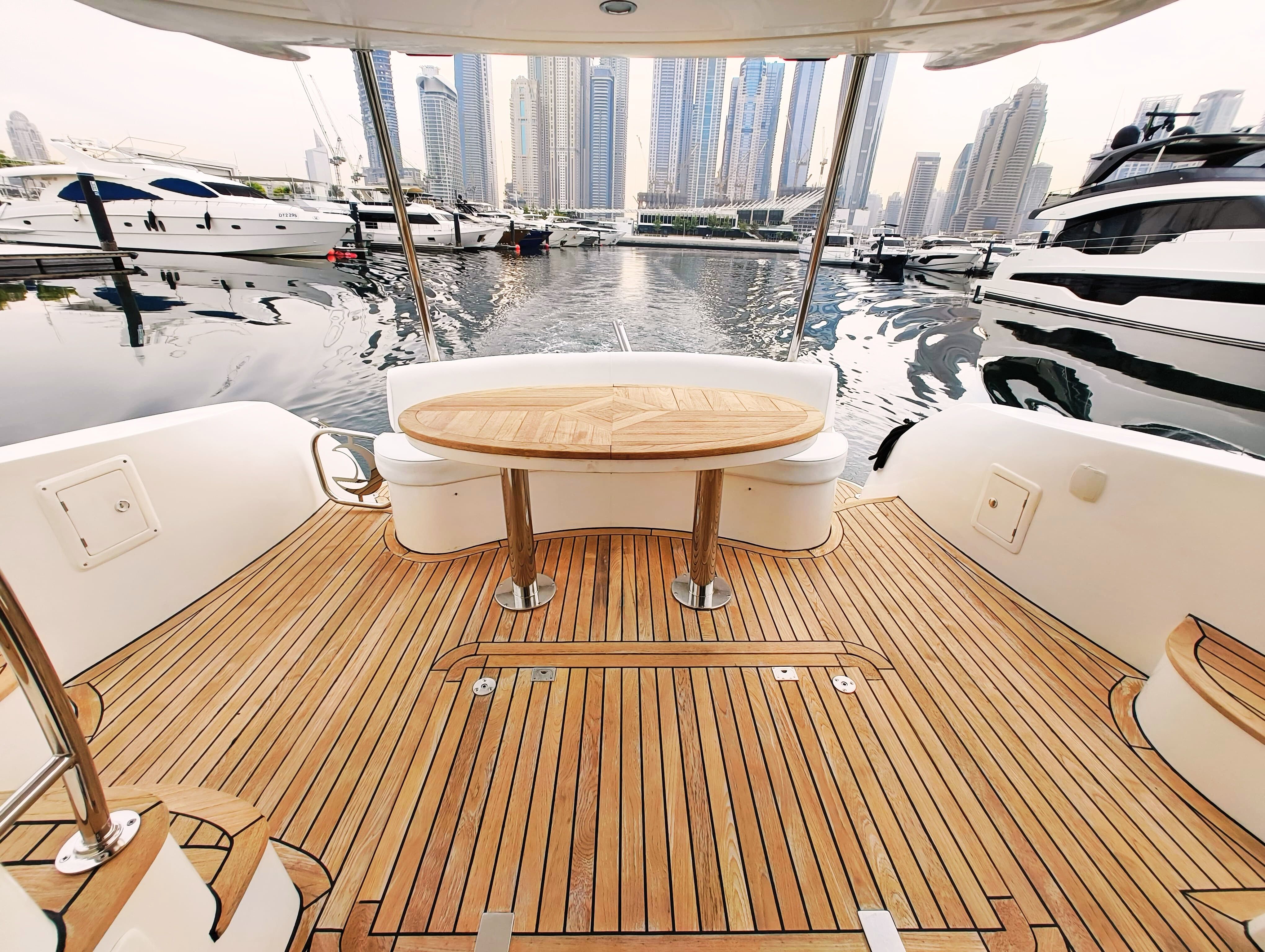 Teak Cockpit Dining
