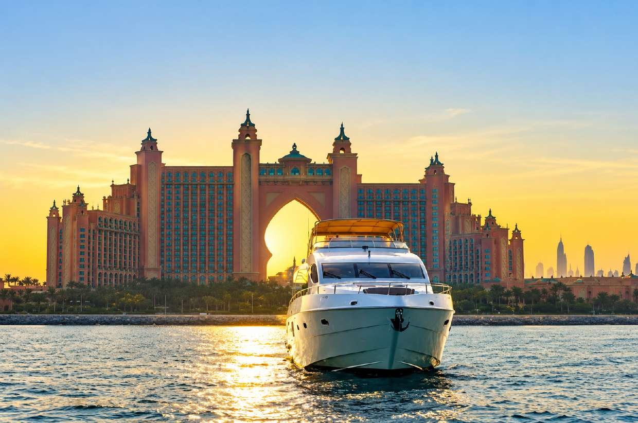 88 ft Royal Sovereign Superyacht in Dubai Marina